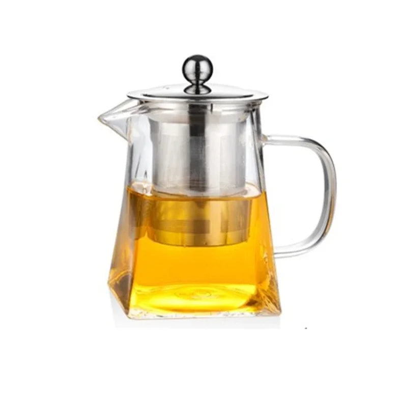 Tetera de vidrio con infusor en cuatro capacidades