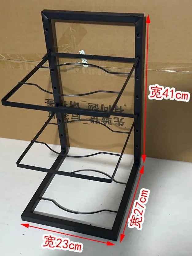 Organizador ajustable de acero para ollas y sartenes