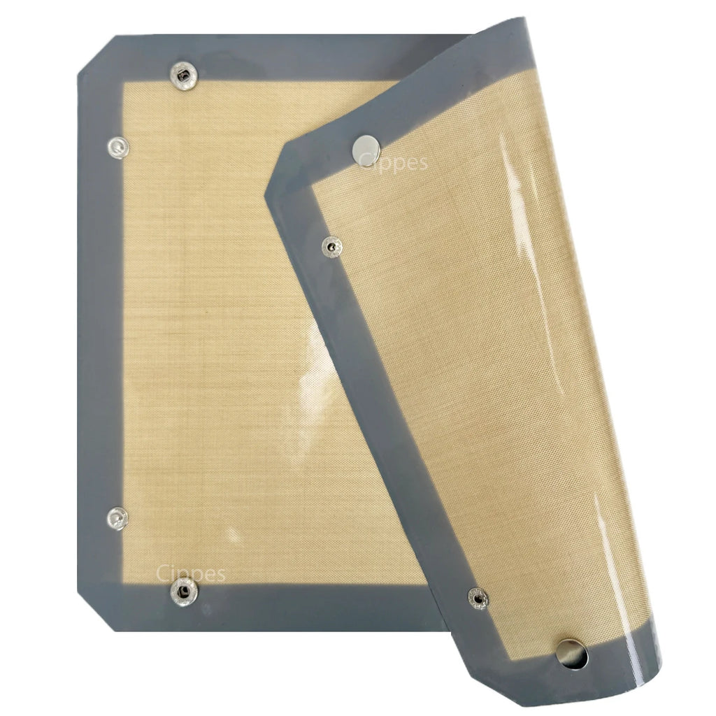 Lámina de silicona para hornear con broches de 40 × 30 cm