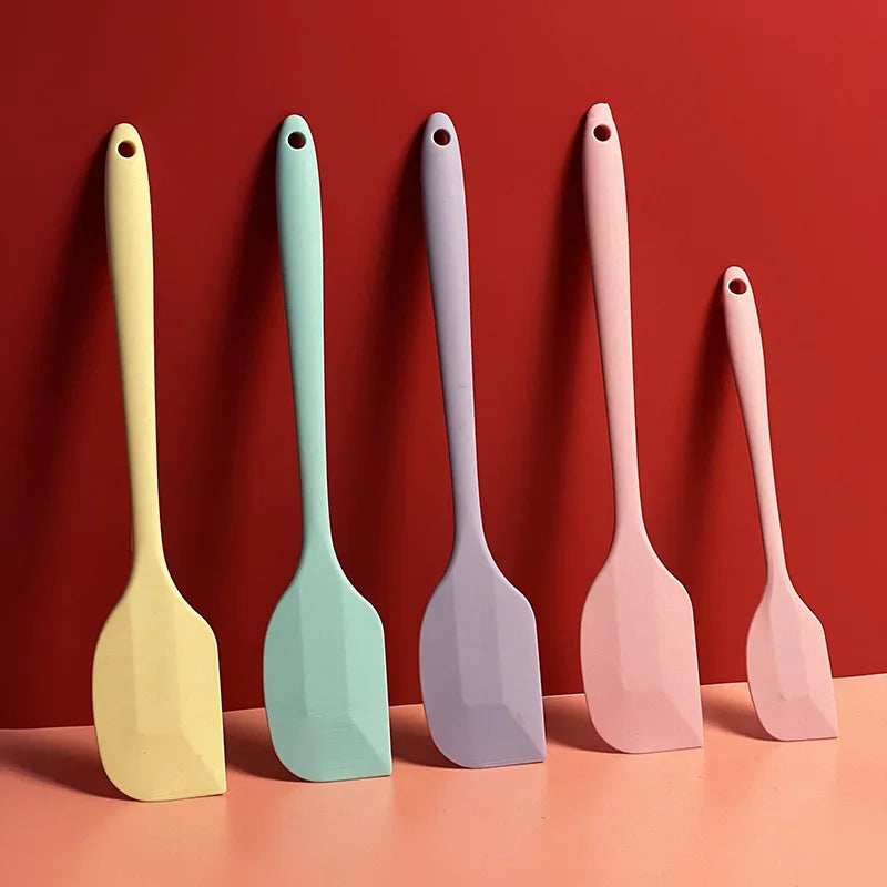 Espátula flexible de silicona para mezclar y raspar