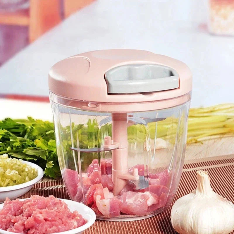Picador manual a cuerda para verduras de 500 y 900 ml