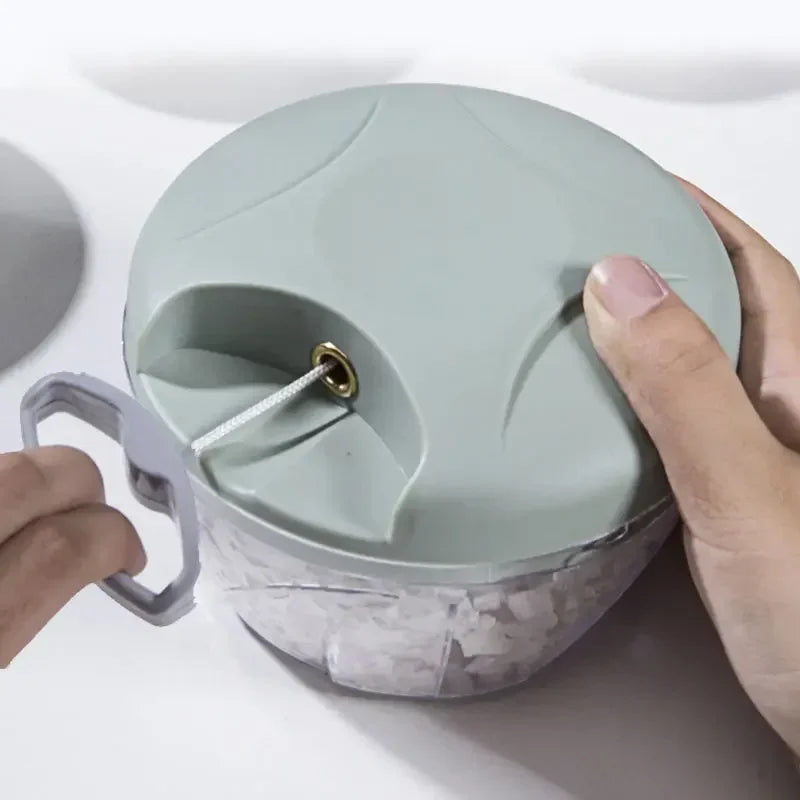 Picador manual a cuerda para verduras de 500 y 900 ml