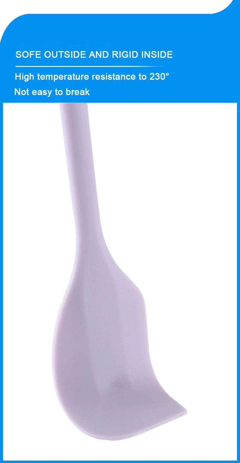 Espátula flexible de silicona para mezclar y raspar