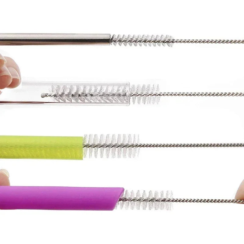 Set de cepillos limpiadores para sorbetes de 22 cm