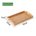 Bandeja rectangular para servir con bordes elevados