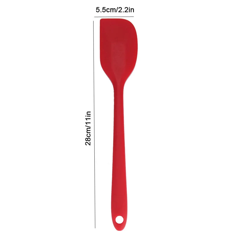 Espátula flexible de silicona para mezclar y raspar