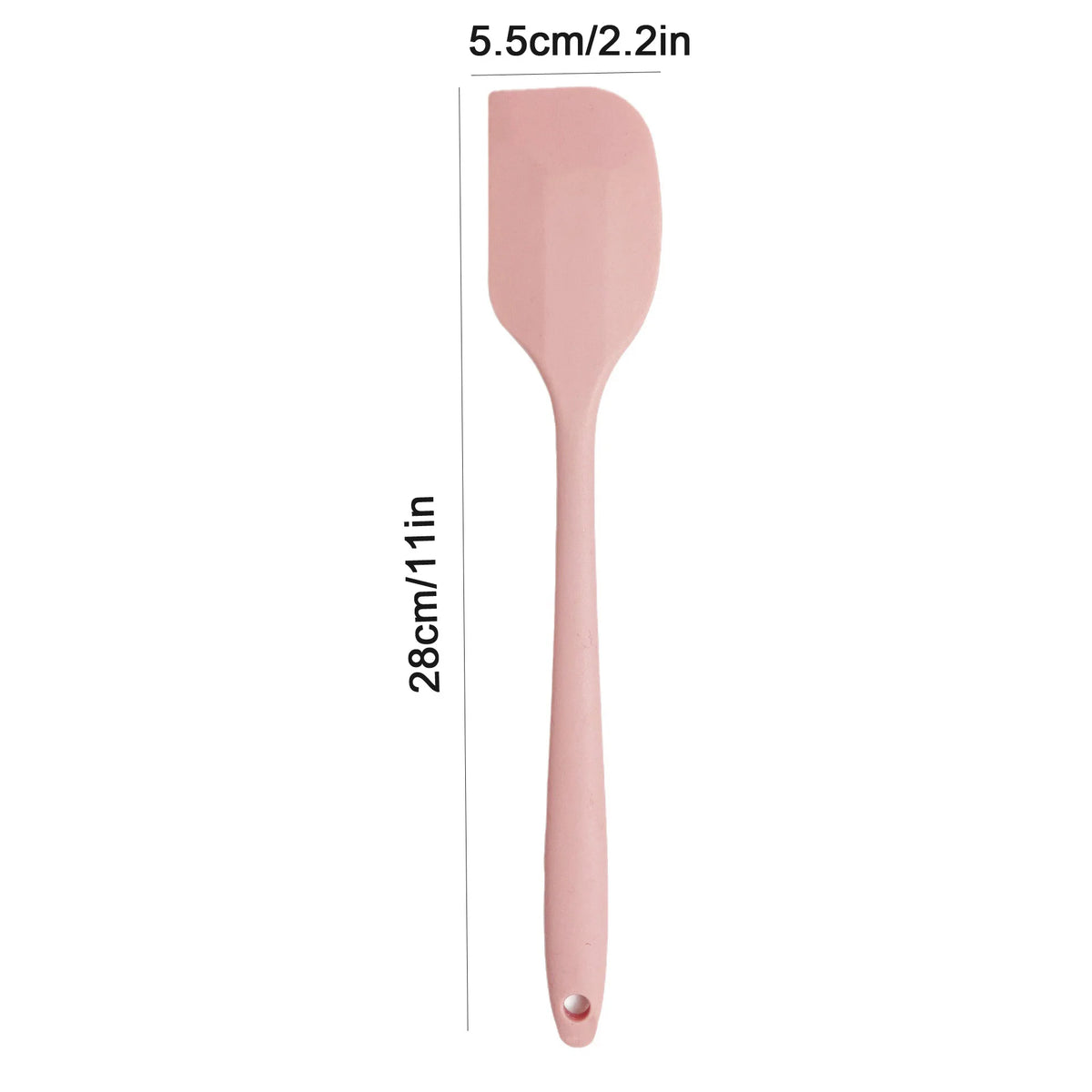 Espátula flexible de silicona para mezclar y raspar