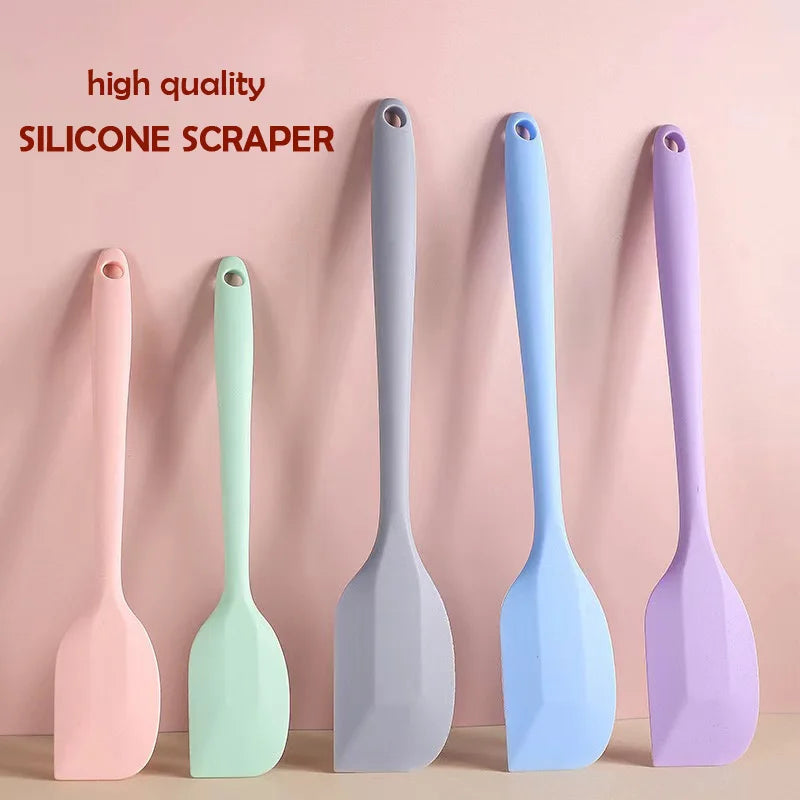 Espátula flexible de silicona para mezclar y raspar