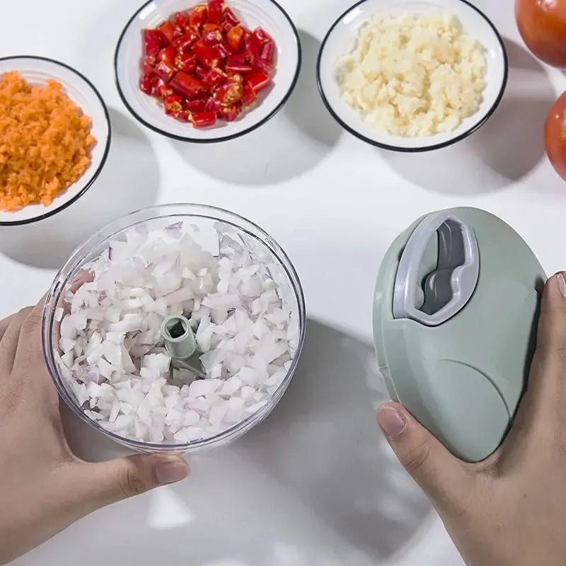 Picador manual a cuerda para verduras de 500 y 900 ml