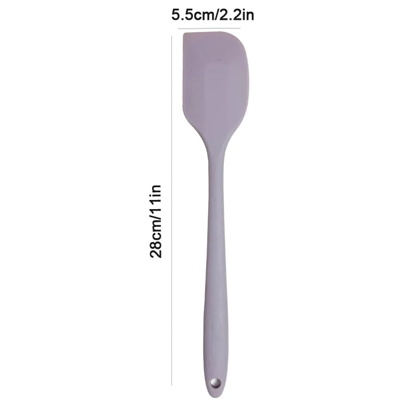 Espátula flexible de silicona para mezclar y raspar