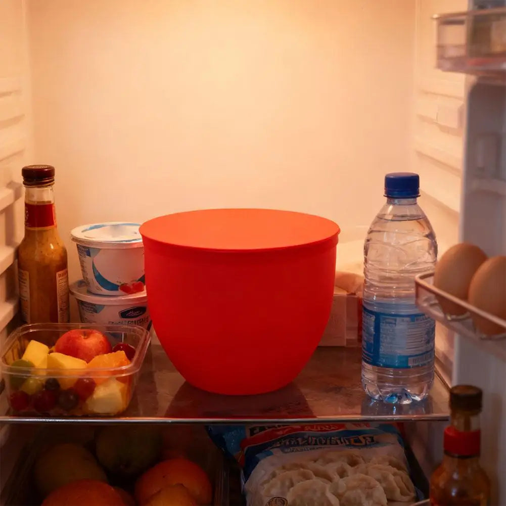 Inserto de silicona con tapa para bowl de batidora de 5 qt