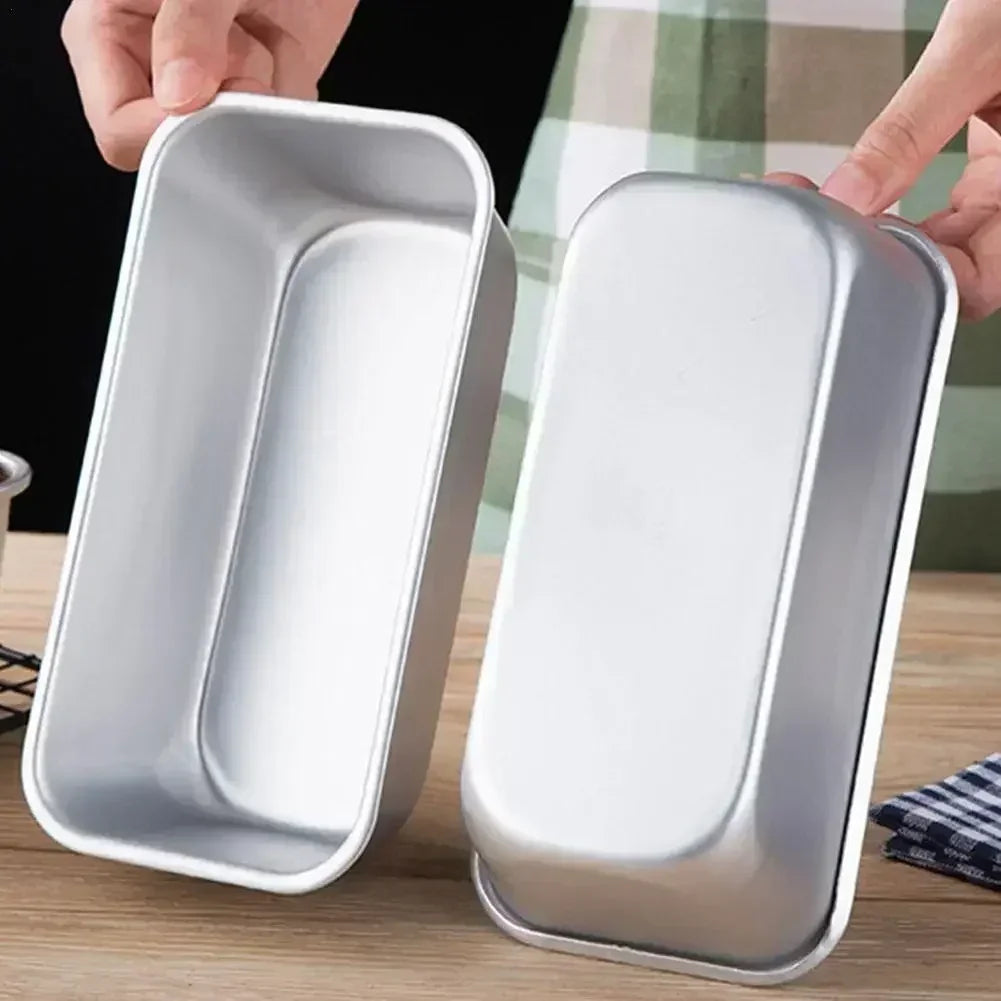 Molde rectangular compacto para pan y budines