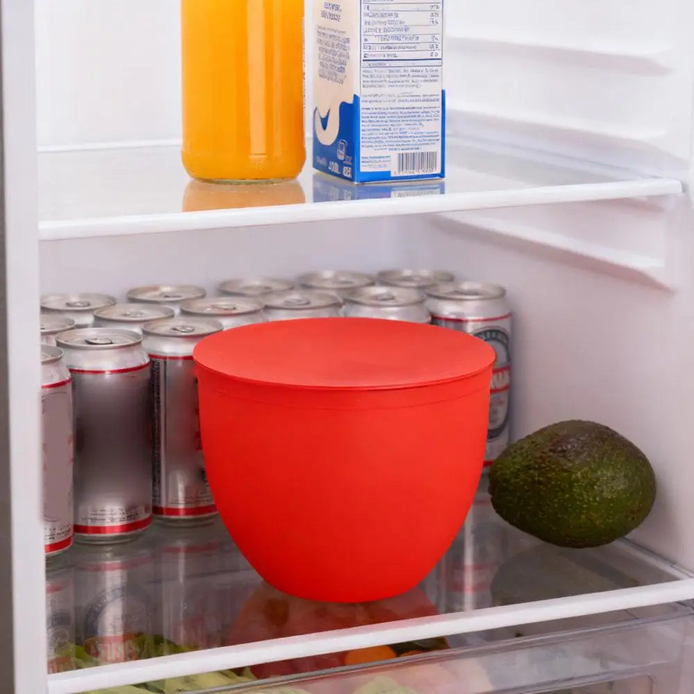 Inserto de silicona con tapa para bowl de batidora de 5 qt