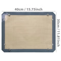 Lámina de silicona para hornear con broches de 40 × 30 cm