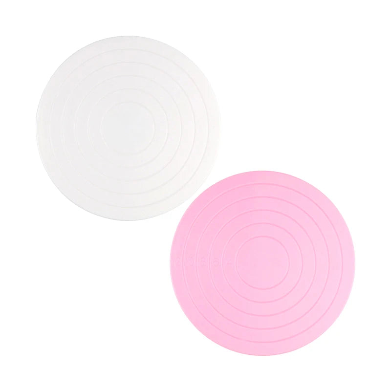 Base giratoria mini de plástico para repostería de 14 cm