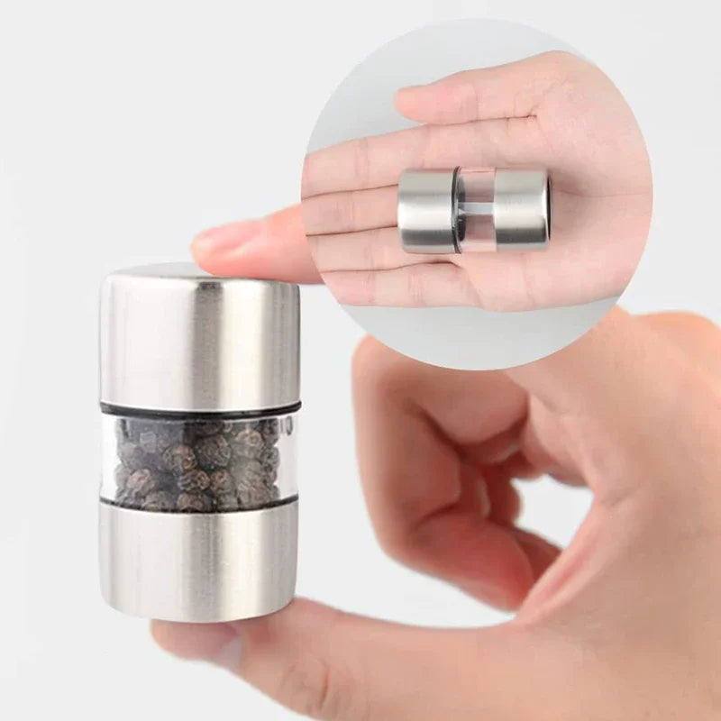 Molinillo manual mini para sal y pimienta con núcleo cerámico