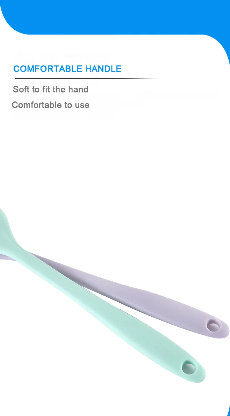 Espátula flexible de silicona para mezclar y raspar