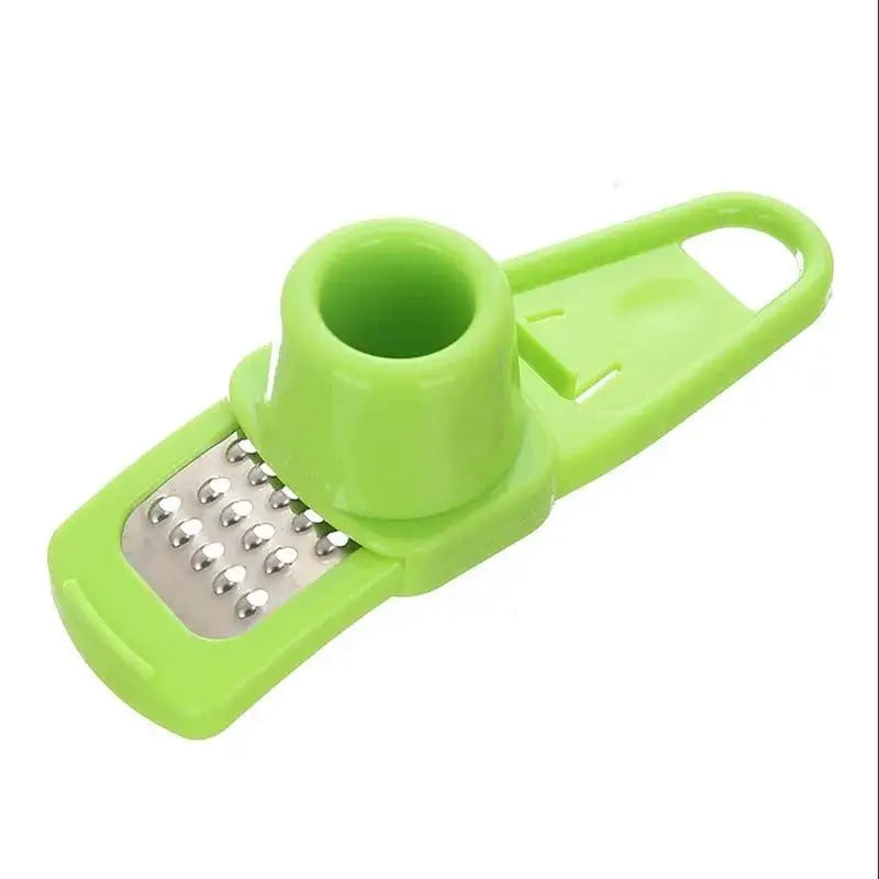 Prensa de ajo manual de plástico de 13,5 cm