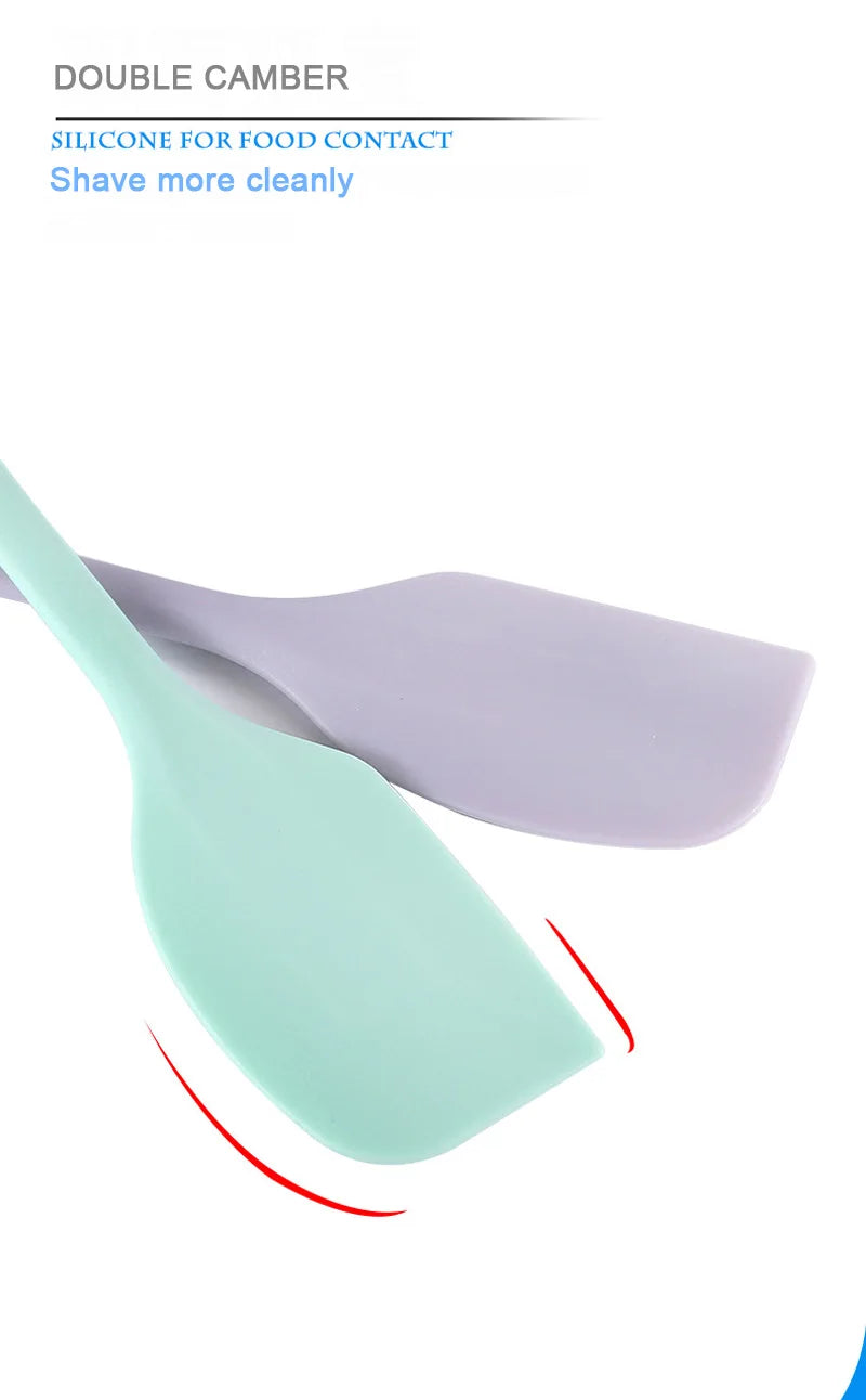 Espátula flexible de silicona para mezclar y raspar