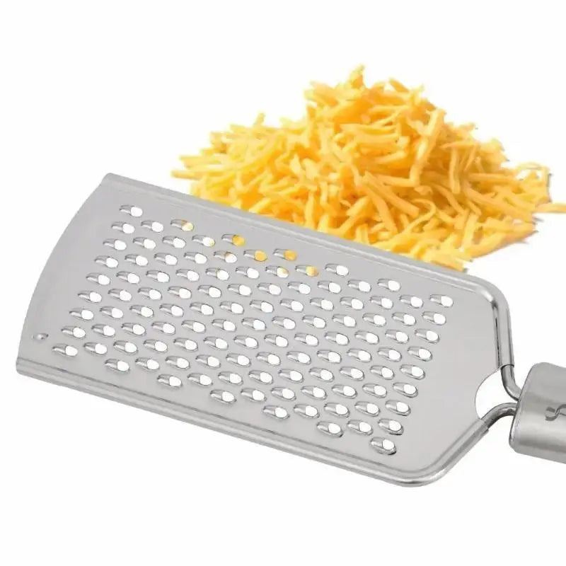 Rallador de mano de acero inoxidable para queso y chocolate