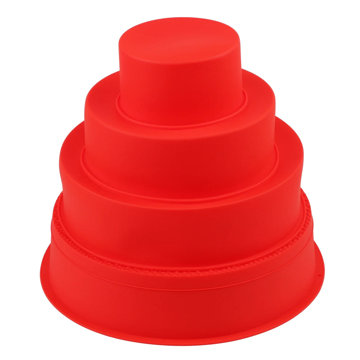 Molde redondo de silicona para tortas y cheesecake