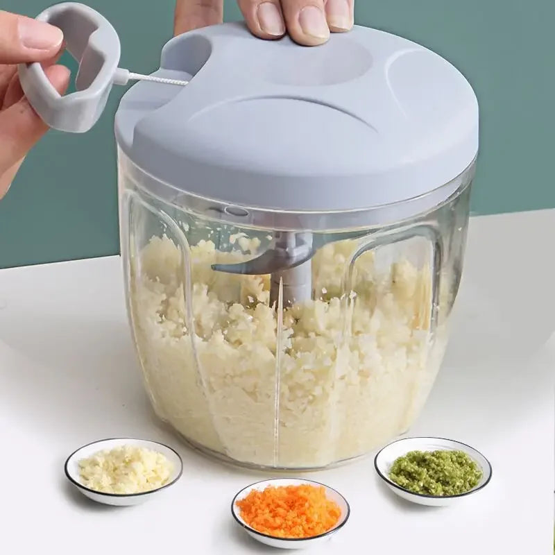 Picador manual a cuerda para verduras de 500 y 900 ml