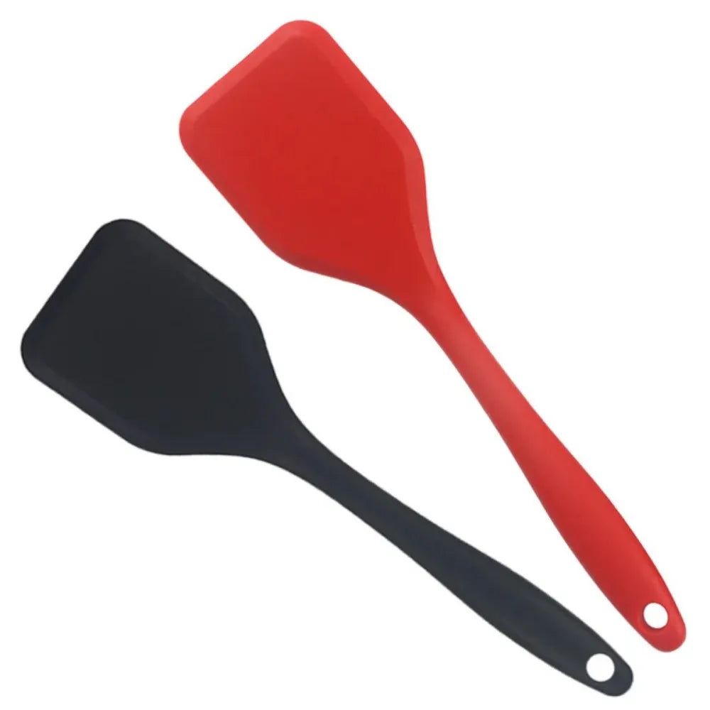 Espátula ranurada de silicona para pescado y omelettes