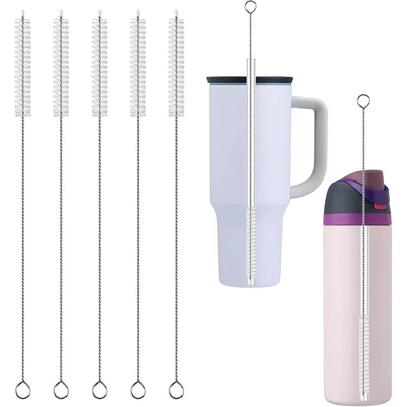 Set de cepillos limpiadores para sorbetes de 22 cm